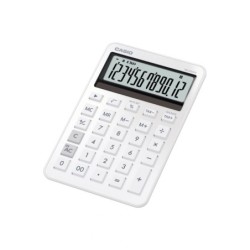 Casio MS-200DQ Mini Desk Calculator White