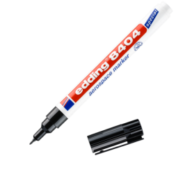 edding 8404 aerospace marker bullet black Box of 10