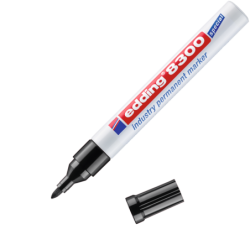 edding 8300 permanent marker x-t black Box of 10
