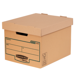 Bankers Box 4470601 Earth Standard Storage Box Pack of 10