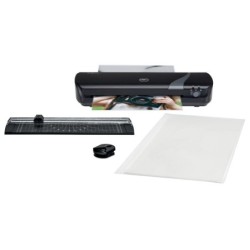 GBC Inspire+ A4 Black Laminator Set