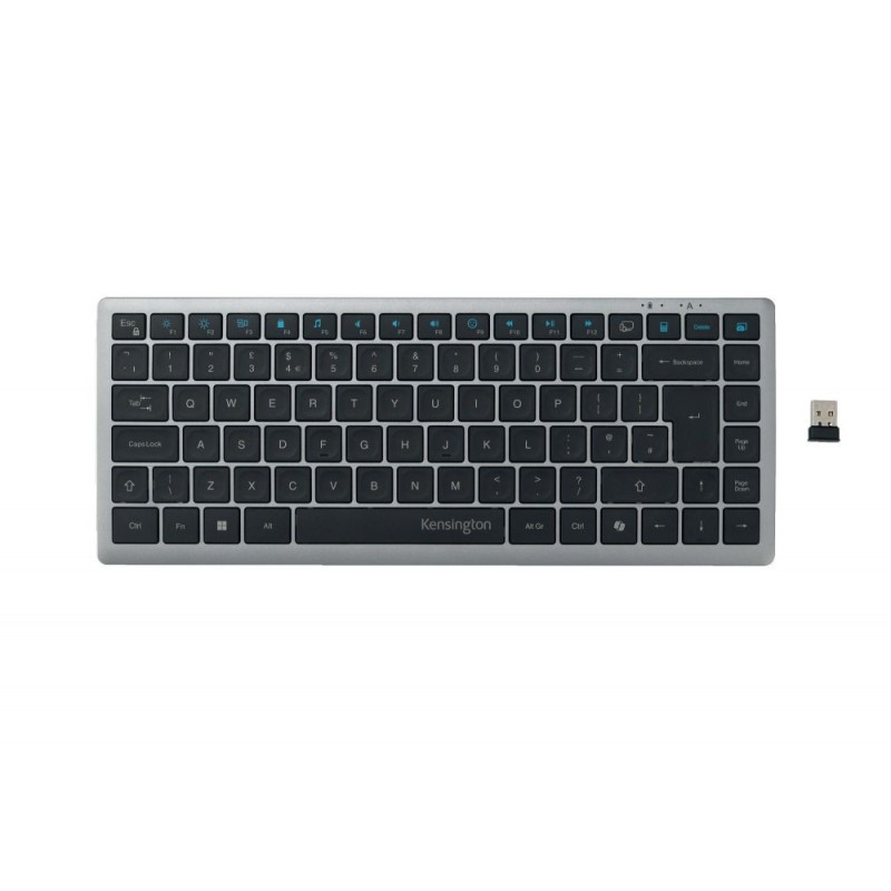 Kensington K75409UK KB435 EQ Rechargeable Multi-Device Compact Keyboard