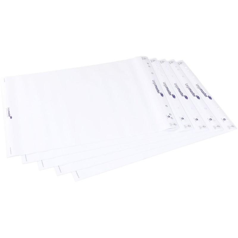 Legamaster flipchart paper pad plain 5pcs