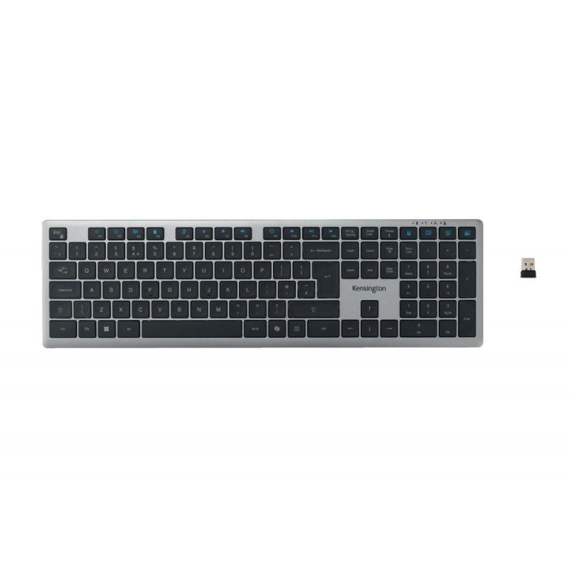 Kensington K75408UK KB535 EQ Rechargeable Multi-Device Keyboard