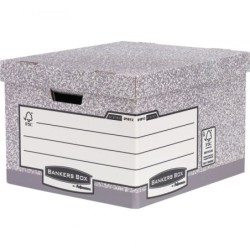 Bankers Box FSC System Large Heavy Duty Storage Box Pack of 10