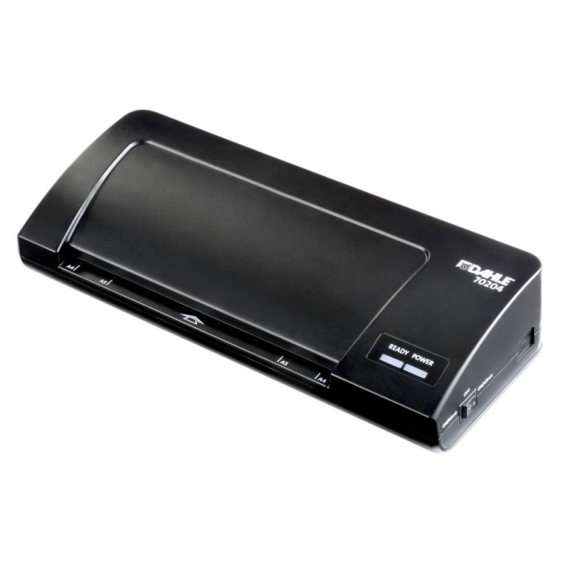 Dahle 70204 A4 Laminator with 2 Heated silicone Rollers