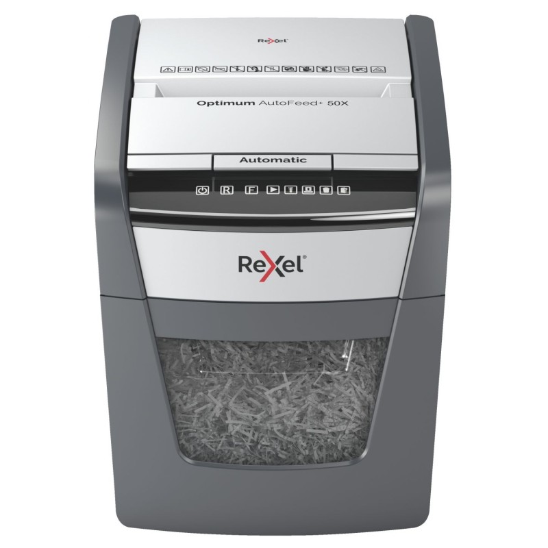 Rexel Optimum AutoFeed Plus 50X Cross Cut Shredder