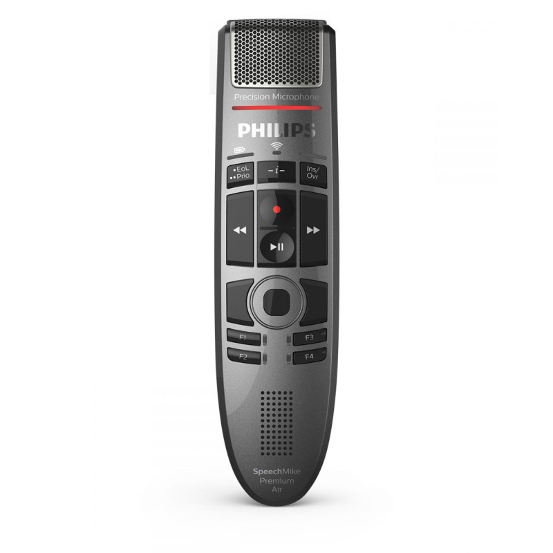 Philips SMP4000 SpeechMike Premium Air Push Button Dictation Microphone