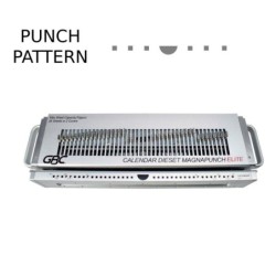 GBC 4410053 Interchangeable 3:1 Calendar Die Thumb Cut Set