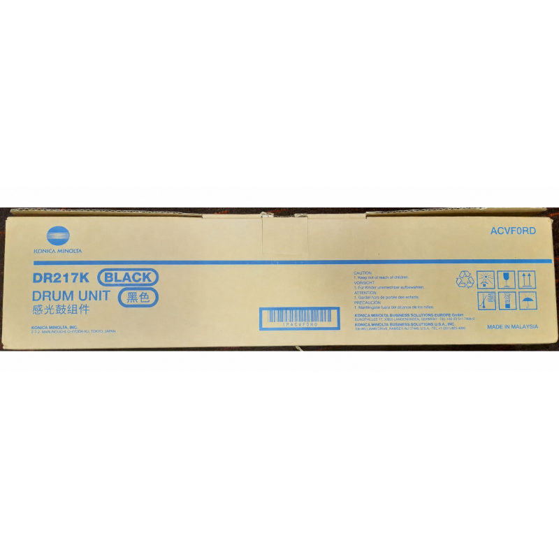 Konica Minolta (DR-217 K) Original Drum kit black (ACVF0RD)