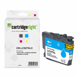 Brother  (LC527XLC) Compatible Ink cartridge cyan