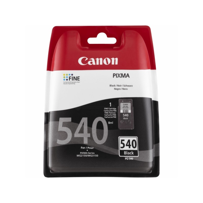 Canon  (PG-540) Original Printhead cartridge black pigmented (5225B001)