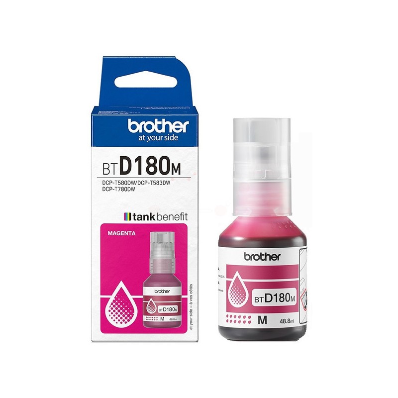 Brother Original Ink bottle magenta (BT-D180M)