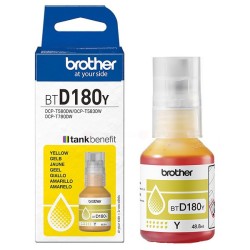 Brother Original Ink bottle yellow (BT-D180Y)