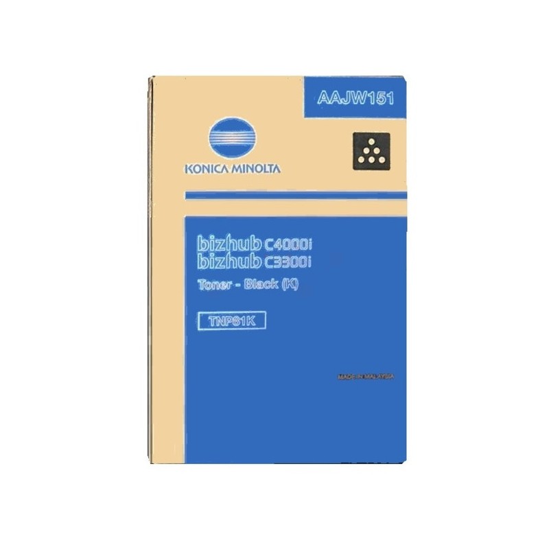 Konica Minolta  (TNP-81 K) Original Toner black (AAJW151)