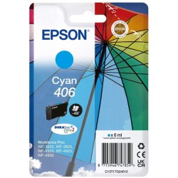 Epson  (406) Original Ink cartridge cyan (C13T17G24010)
