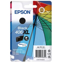 Epson  (406XL) Original Ink cartridge black high-capacity (C13T17H14010)