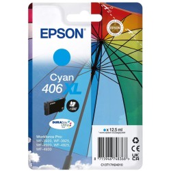 Epson  (406XL) Original Ink cartridge cyan high-capacity (C13T17H24010)