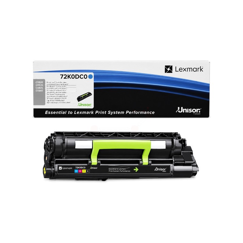 Lexmark Original Developer unit cyan return program (72K0DC0)