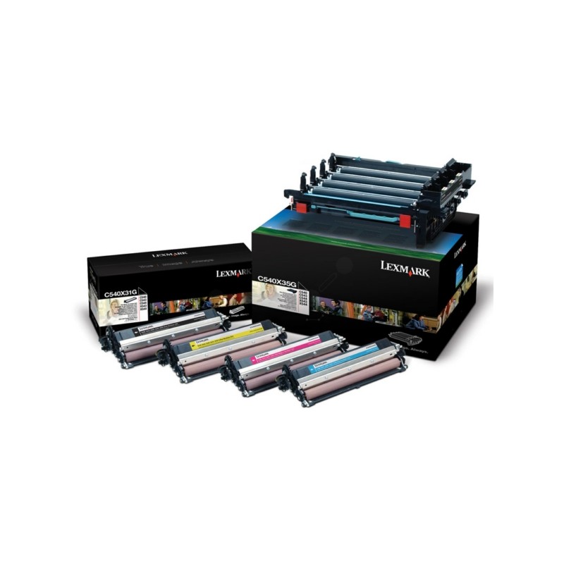 Lexmark Original Drum kit Bk,C,M,Y (C540X74G)