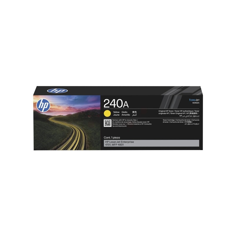HP  (240A) Original Toner cartridge yellow (W2402A)