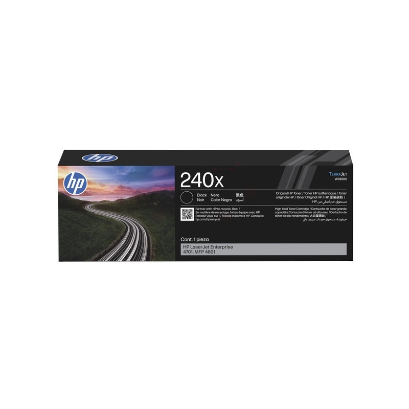 HP  (240X) Original Toner cartridge black high-capacity (W2400X)