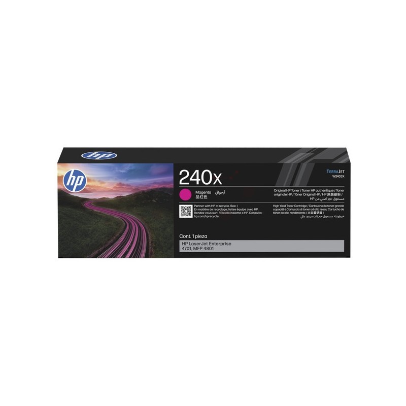HP  (240X) Original Toner cartridge magenta high-capacity (W2403X)
