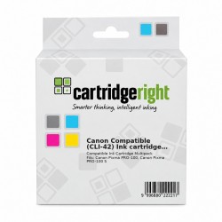Canon Compatible (CLI-42) Ink cartridge multi pack Bk,C,M,Y,LC,LM, GY,LGY (6384B010)