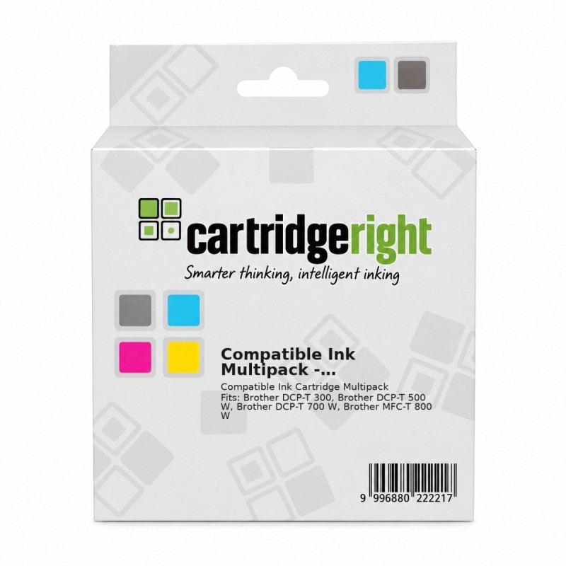 Compatible Ink Multipack - BT6000BK/BT5000C/BT5000M/BT5000Y