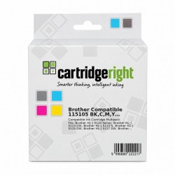 Brother Compatible 115105 BK,C,M,Y Standard Yield Multipack