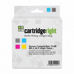 Epson Compatible T14B BK,C,M,Y High Yield Multipack