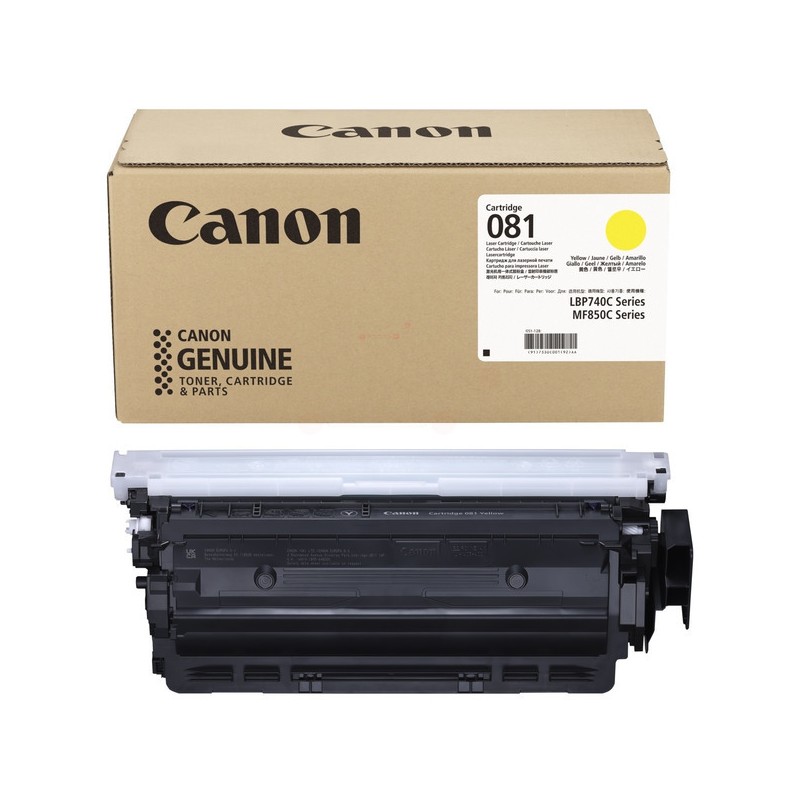 Canon  (081) Original Toner cartridge yellow (7330C001)