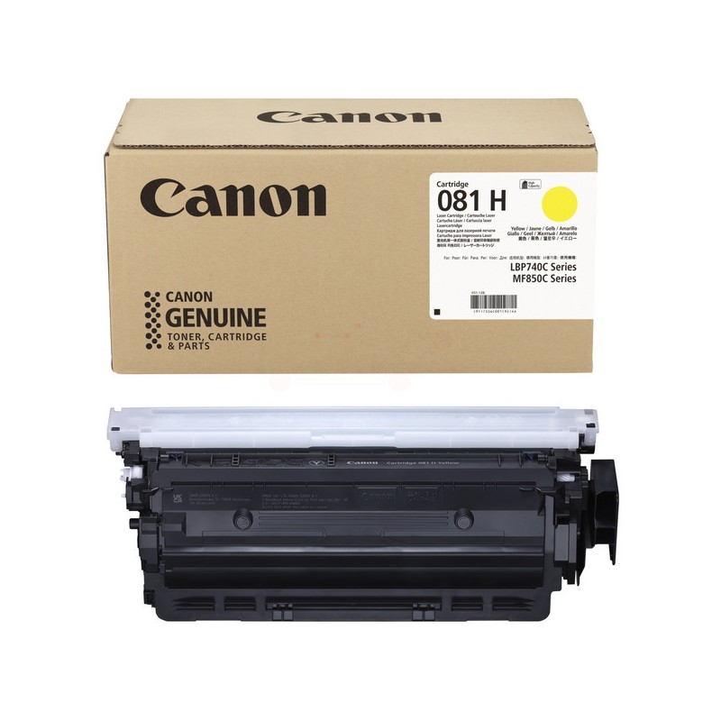 Canon  (081H) Original Toner cartridge yellow high-capacity (7334C001)