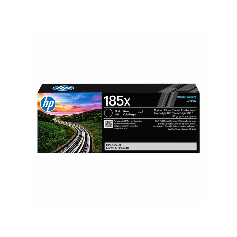 HP  (185X) Original Toner cartridge black high-capacity (W1850X)