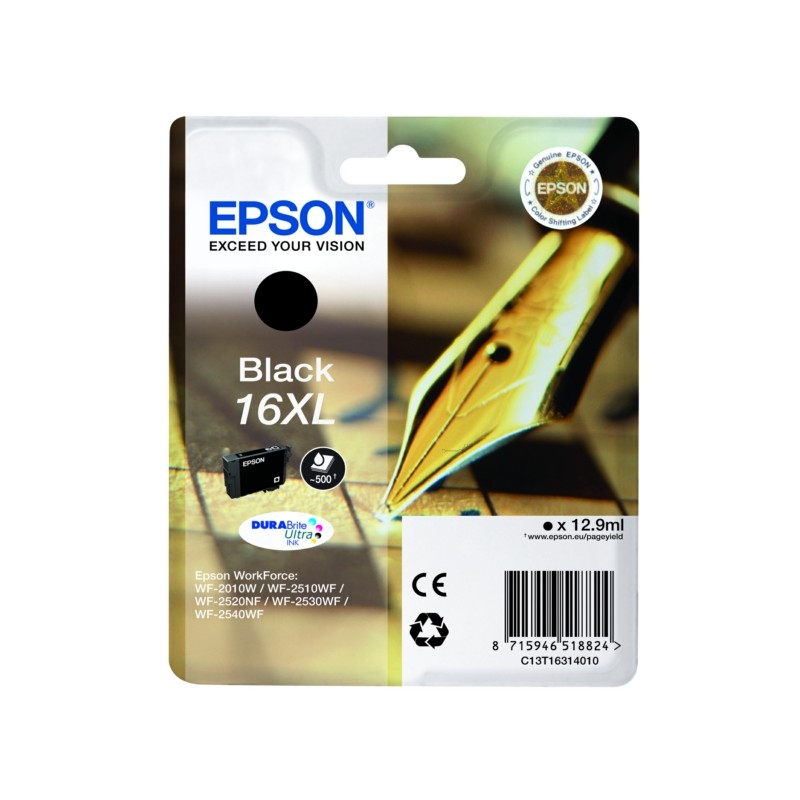 Epson  (16XL) Original Ink cartridge black high-capacity XL (C13T16314010)